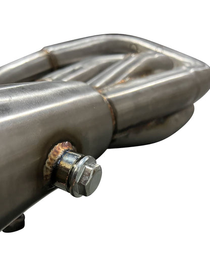 H Series 4-1 Hood Exit Race Exit Header H22 F20B Honda Acura EG EK DC2 Civic H2B - Jack Spania Racing