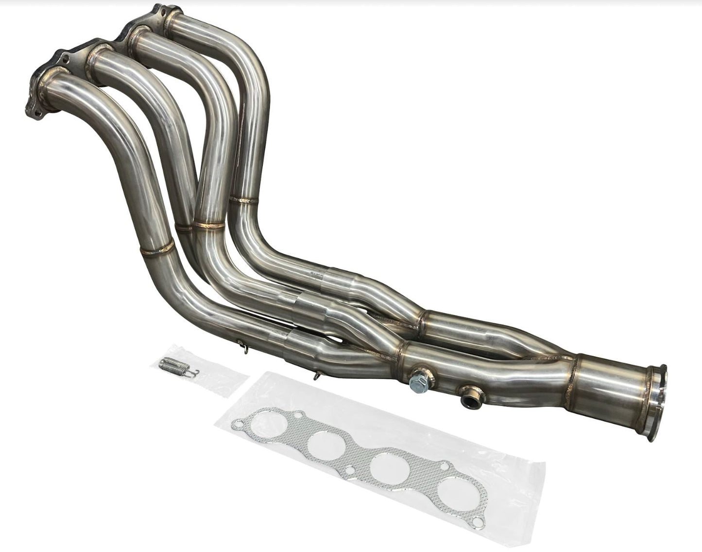 3-inch K Series K20 K24 Drag Header by Jack Spania Racing for Honda Acura Civic EK EG DC2 with 4-2-1 Tri-Y exhaust design