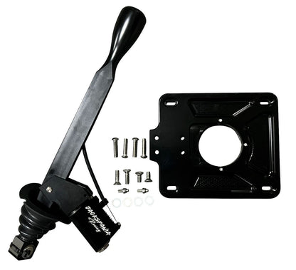 Billet short shifter box for Nissan 350Z, Infiniti G35, and Fairlady Z33 6-speed transmission from Jack Spania Racing.