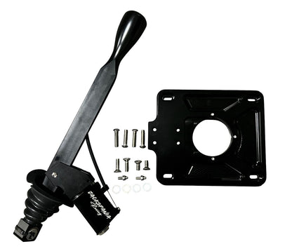 Jack Spania Racing billet short shifter box for Nissan 350Z, Fairlady Z33, and Infiniti G35 6-speed transmission with lockout feature.