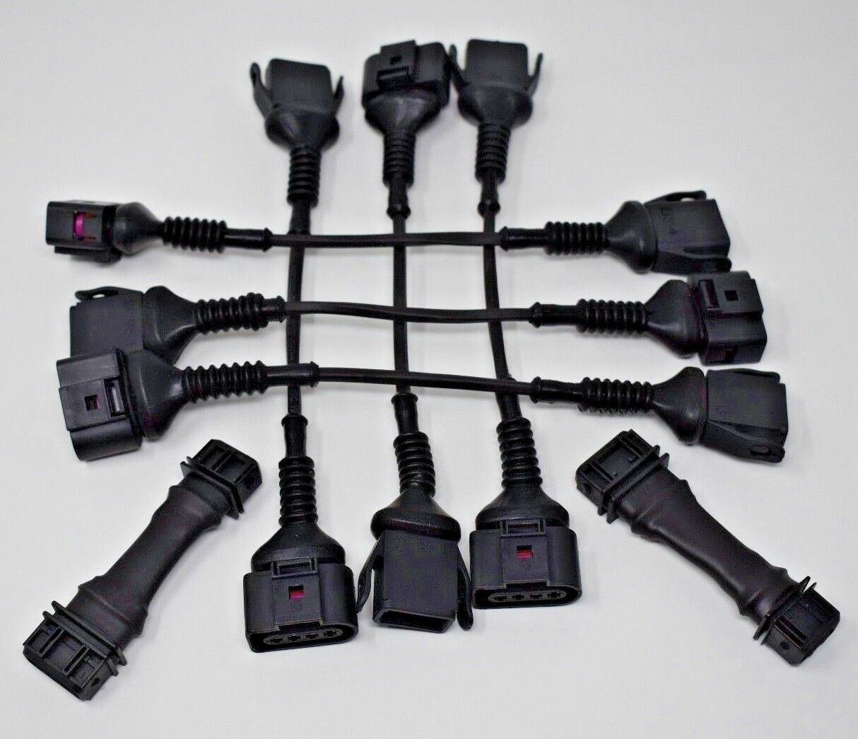 Audi 2.7T coil conversion harness and ICM removal kit with coilpack plates for S4 and RS4 B5 engines by Jack Spania Racing.