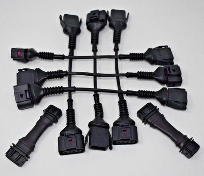Audi 2.7T coil conversion harness and ICM removal kit with coilpack plates for S4 and RS4 B5 engines by Jack Spania Racing.