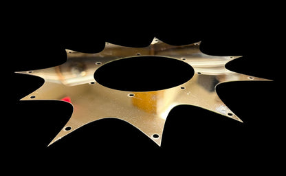 Universal exhaust plate hood exit fender bumper pipe shield for vehicle exhaust protection by Jack Spania Racing
