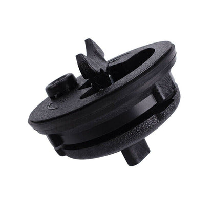 Jack Spania Racing replacement fuel cell gas tank filler cap with filler plate and fittings for engine fuel system.