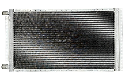Jack Spania Racing AC universal air conditioning condenser with parallel flow design, exterior unit, 12 x 21 size