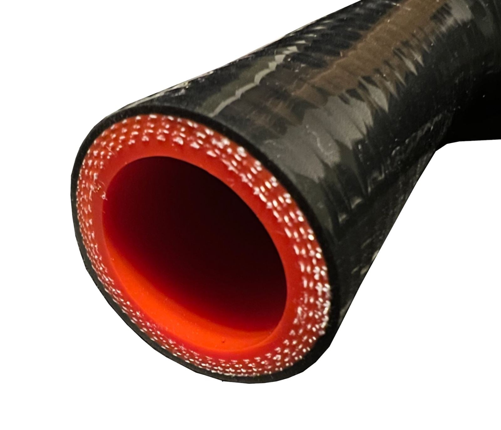 Jack Spania Racing B Series coolant radiator hose for EK Honda Civic engine, flexible black rubber radiator hose.