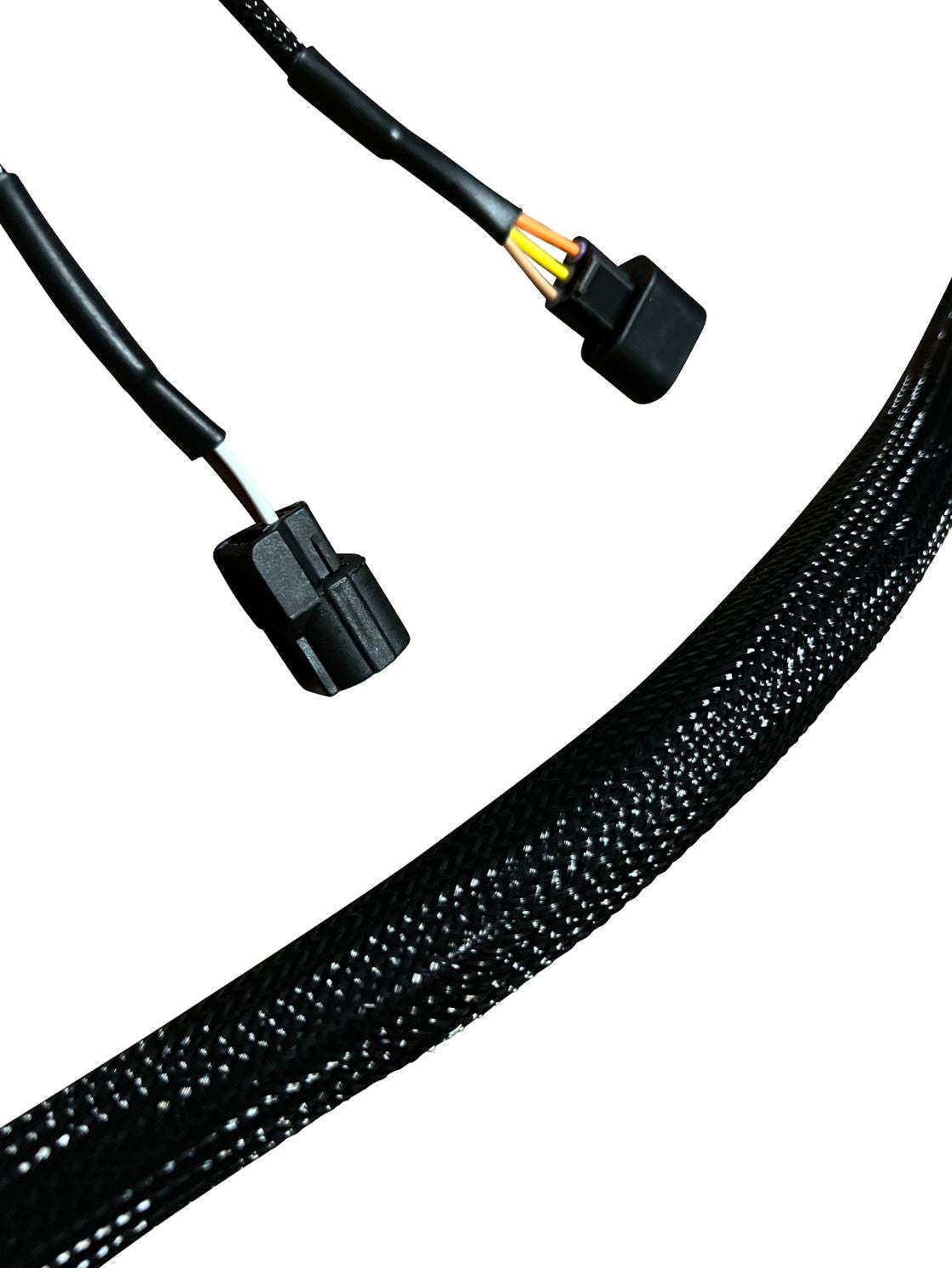 Honda Acura K20 K24 K Series Tucked Engine Harness by Jack Spania Racing, compatible with RSX 05-06, RHD and LHD engine setups.