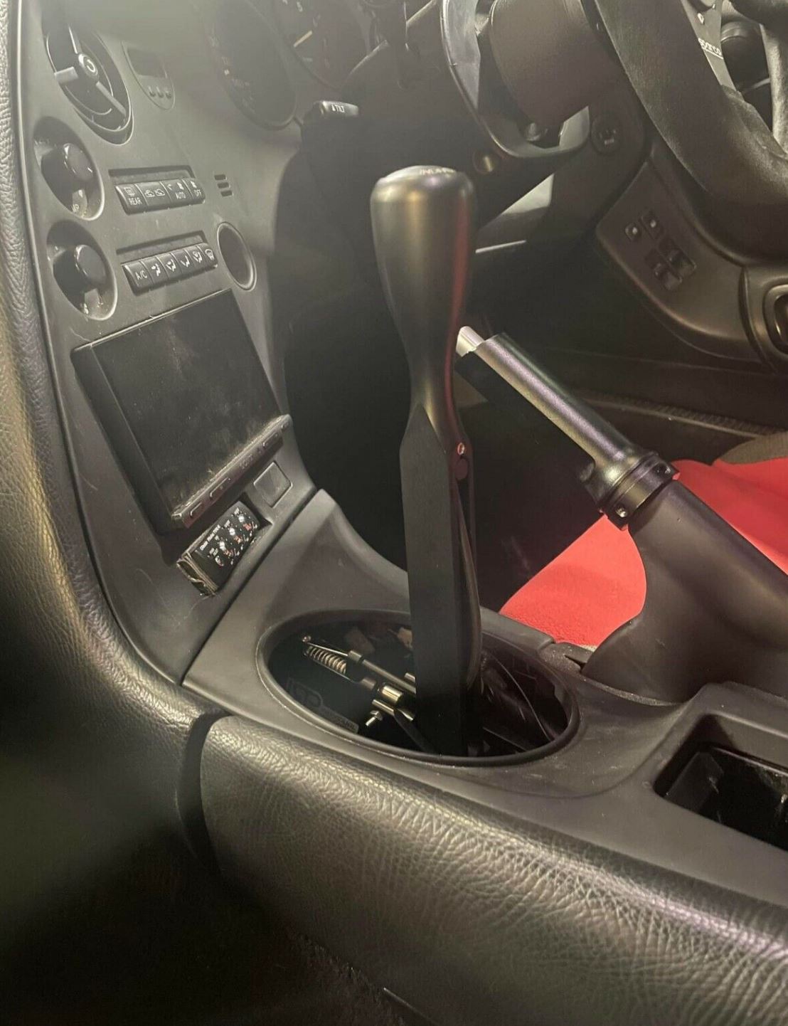 Jack Spania Racing MK4 Supra 2JZ GTE billet short shifter box for Toyota A80 with lockout shift tripod transmission part
