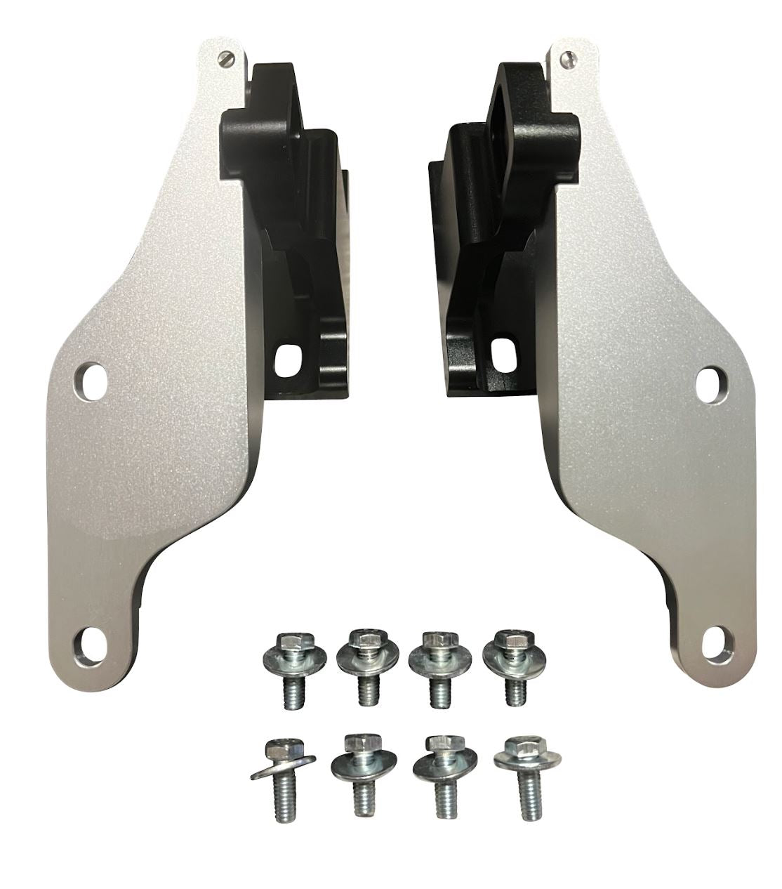 Billet aluminum quick hood hinge release latch for Honda Acura RSX from Jack Spania Racing, engine parts accessory.