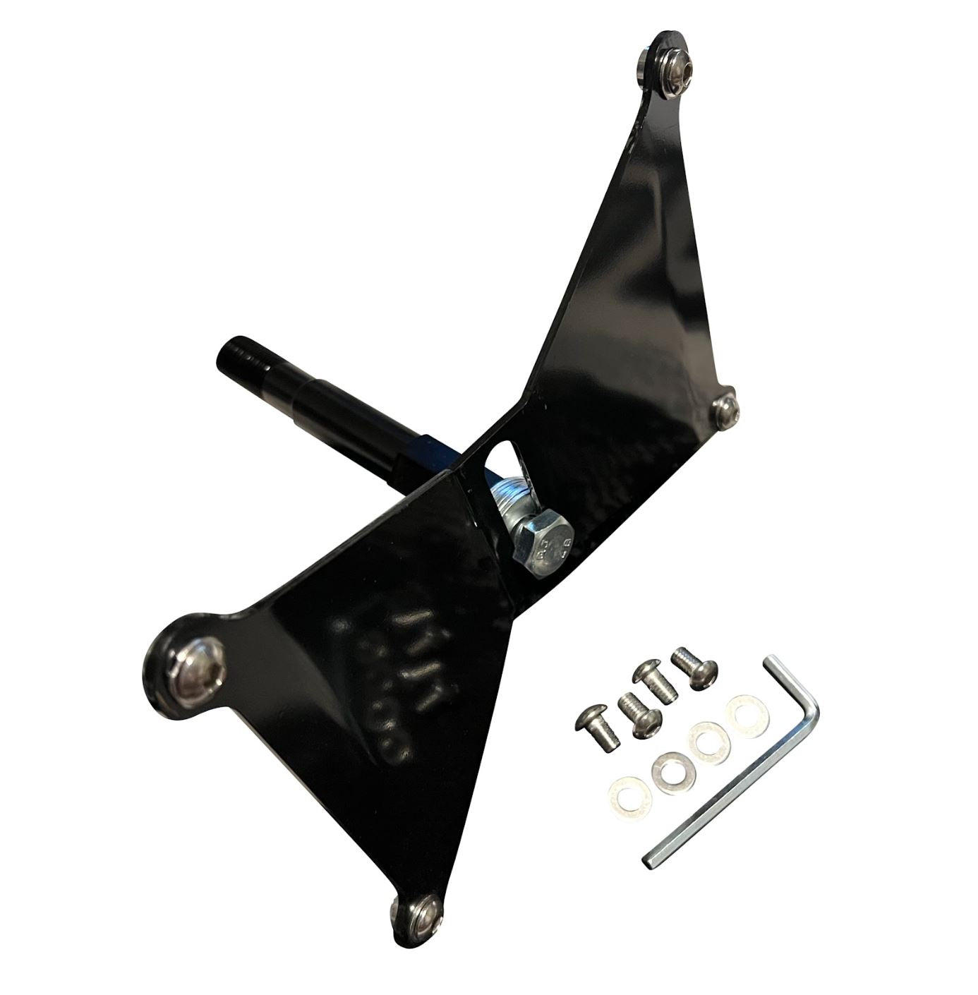 Jack Spania Racing license plate relocate kit bracket for Subaru, Scion, BRZ, FR-S, and FRS bumper exterior installation.
