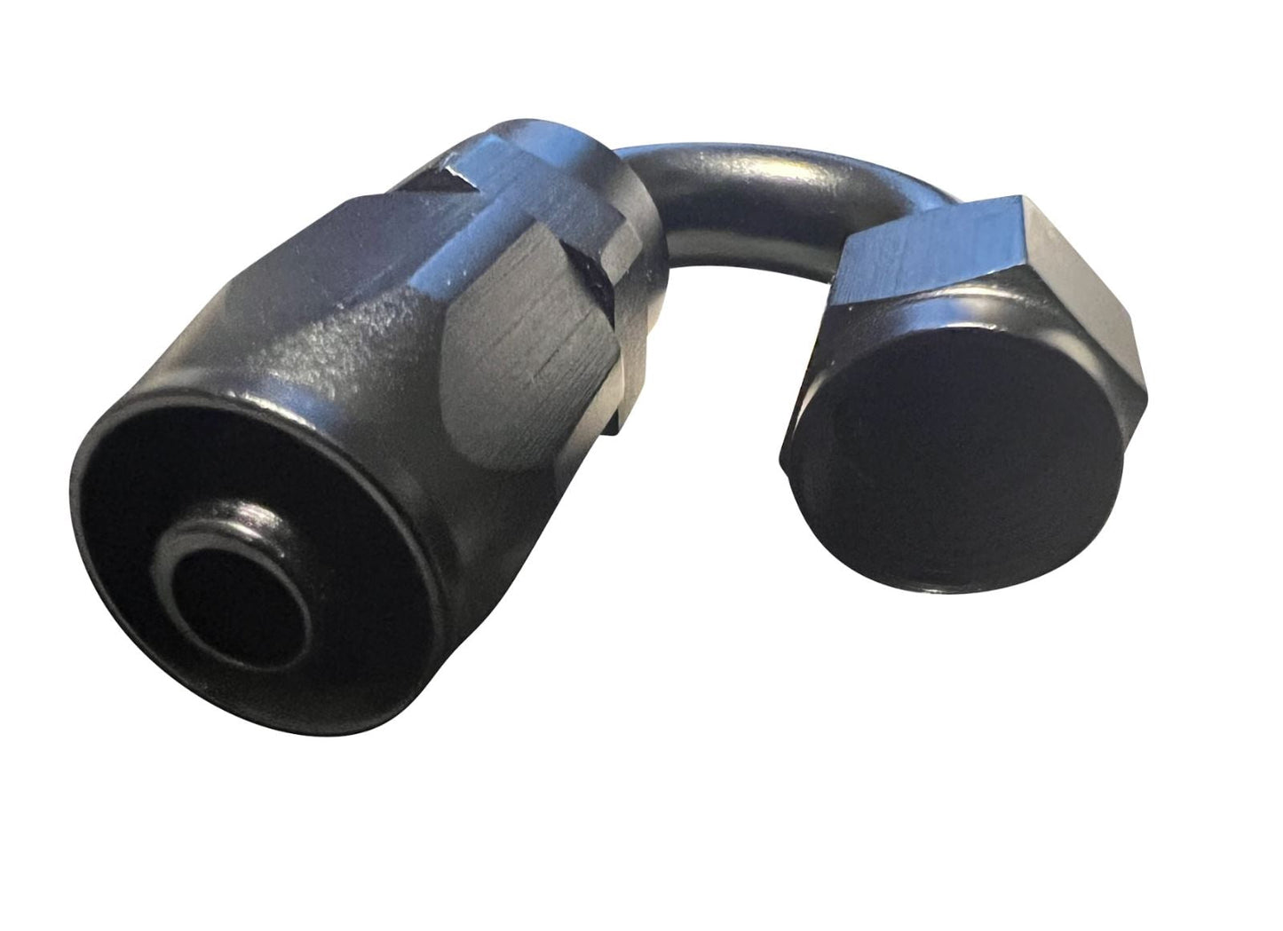 Jack Spania Racing AN6 6AN 180-degree swivel reusable hose end fitting adapter for engine applications.