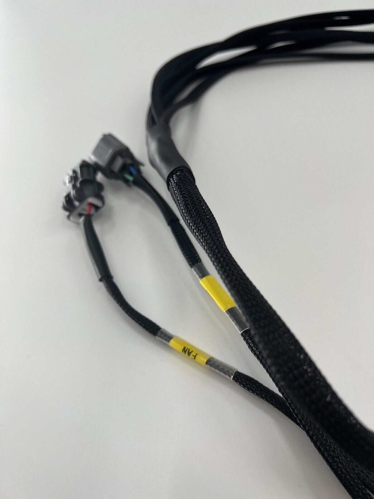 Honda Acura EK Civic front end headlight wire tuck harness for blinkers, compatible with 96-01 USDM models by Jack Spania Racing.