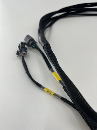 Honda Acura EK Civic front end headlight wire tuck harness for blinkers, compatible with 96-01 USDM models by Jack Spania Racing.