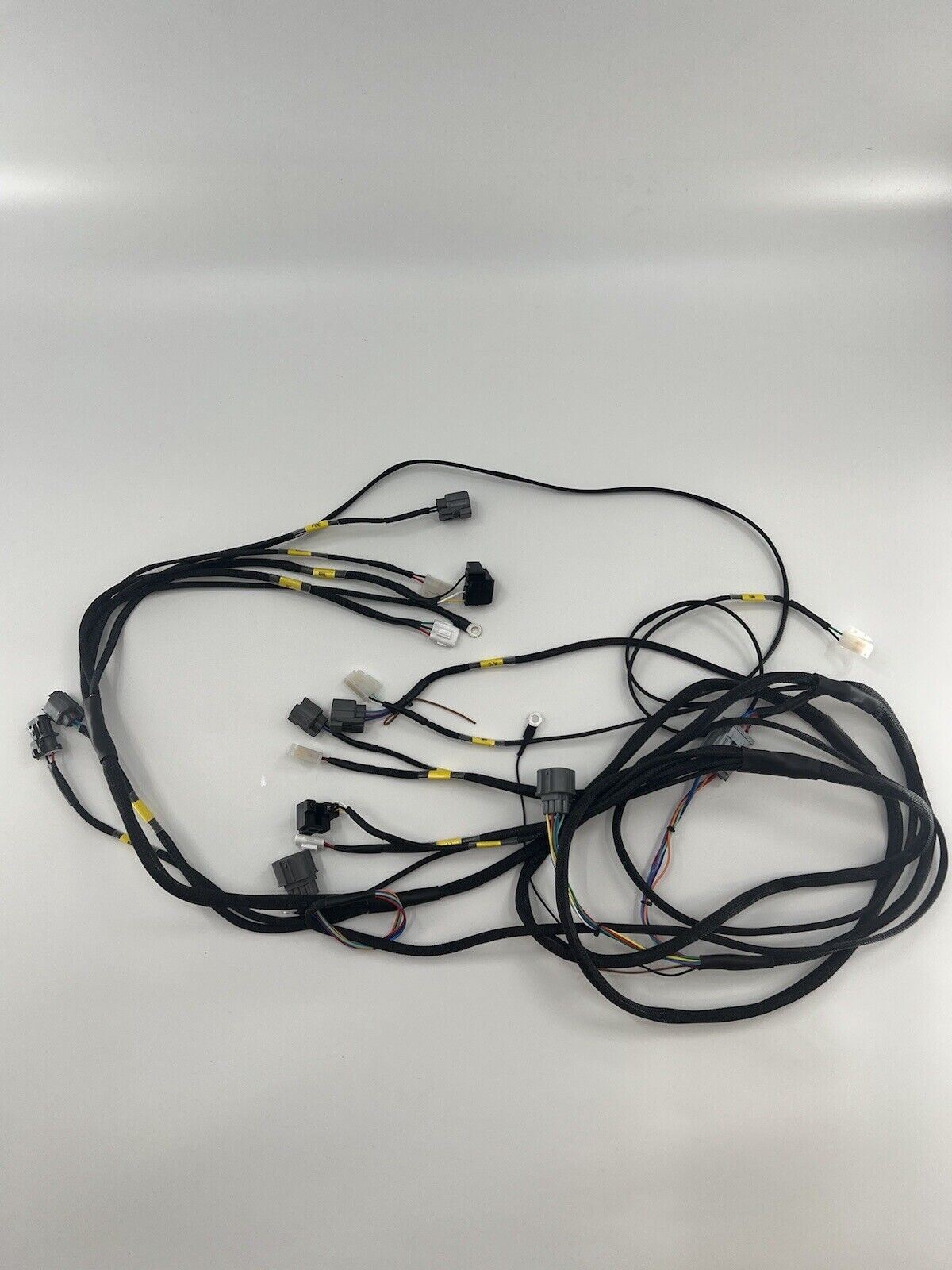 Jack Spania Racing front end headlight wire tuck harness for Honda Acura EK 96-01 Civic USDM blinkers, engine parts repair.