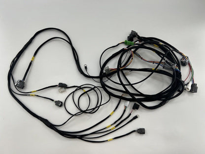 Honda Acura EG 92-95 front end headlight wire tuck harness by Jack Spania Racing, designed for blinkers and engine wiring.