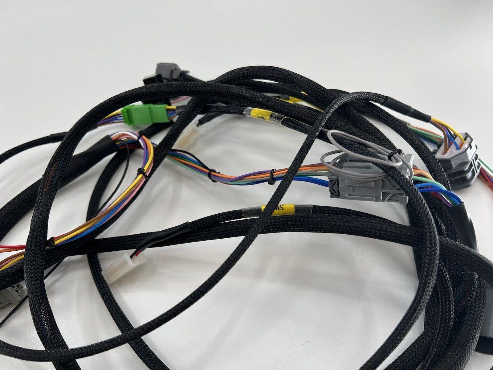 Honda Acura EG 92-95 front end headlight wire tuck harness with blinkers, designed for Civic engine parts by Jack Spania Racing