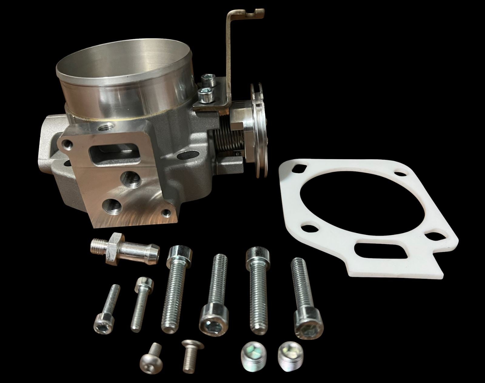 Jack Spania Racing K Series K20 K24 72mm throttle body with gasket, engine parts for PRB, PRC, RBC, RRC models