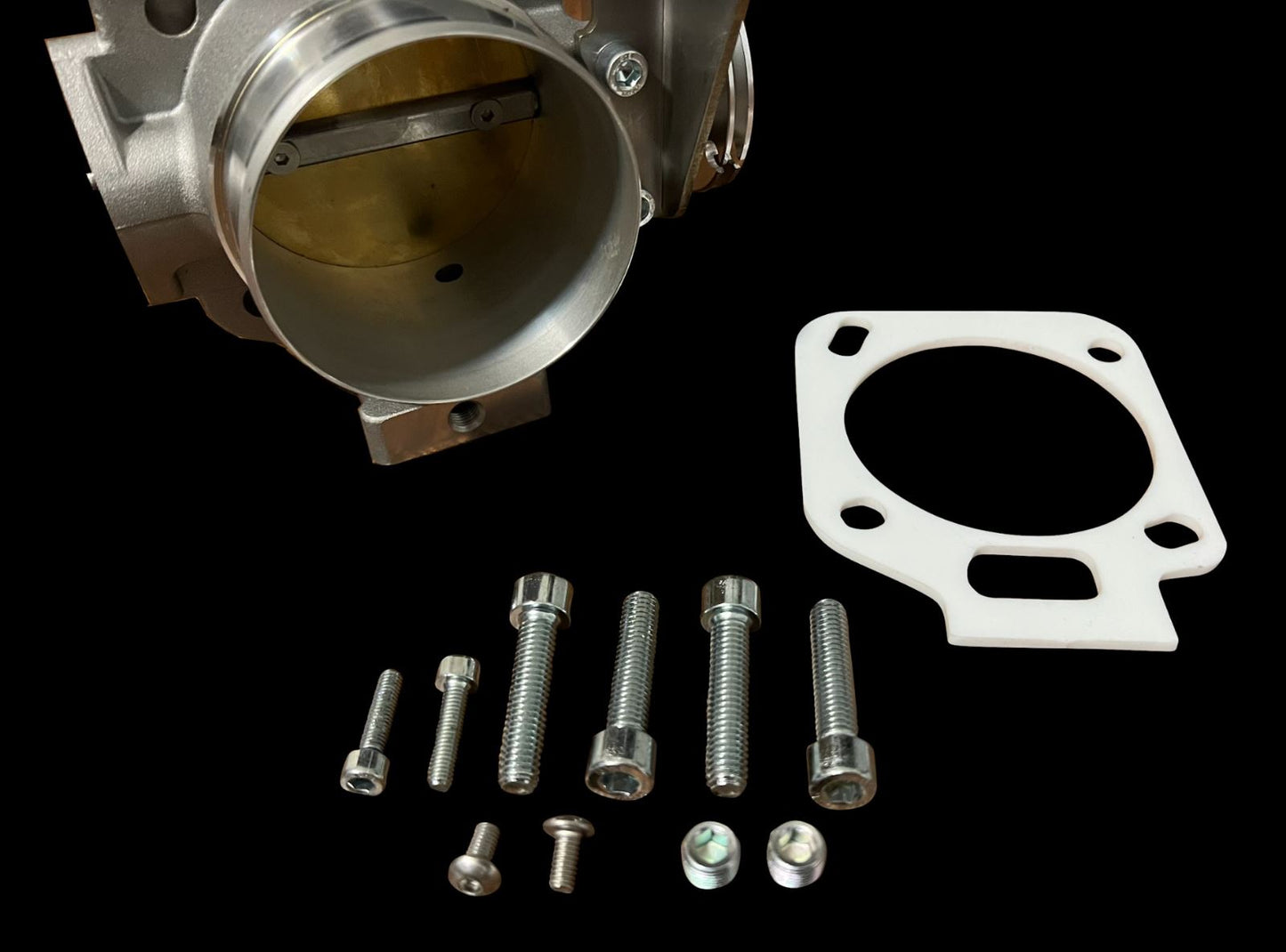 Jack Spania Racing K Series K20 K24 72mm throttle body with gasket for PRB, PRC, RBC, RRC engine models, engine parts.