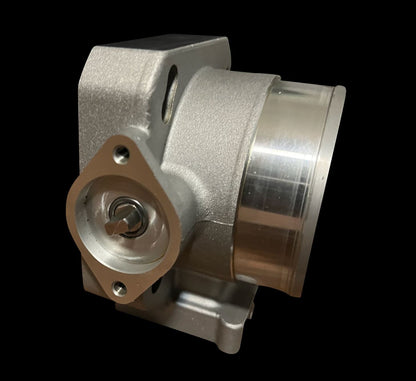 Jack Spania Racing K Series K20 K24 72mm throttle body with gasket for PRB, PRC, RBC, RRC engine applications.