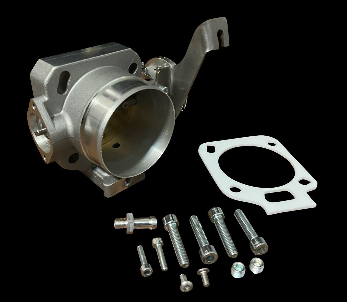 Jack Spania Racing K Series K20 K24 72mm throttle body with gasket, engine part for PRB PRC RBC RRC models.