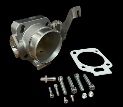 Jack Spania Racing K Series K20 K24 72mm throttle body with gasket, engine part for PRB PRC RBC RRC models.