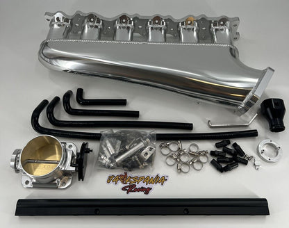 RB26 RB26DET Intake Manifold Fuel Rail Throttle Body 90mm Skyline TB