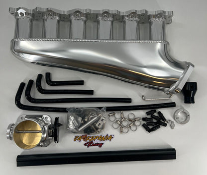 RB26 RB26DET Intake Manifold Fuel Rail Throttle Body 90mm Skyline TB