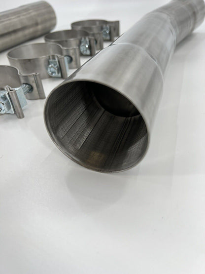 Jack Spania Racing mid muffler delete for Dodge Challenger Charger SRT, Scatpack, Hellcat 6.4 V8 engine parts