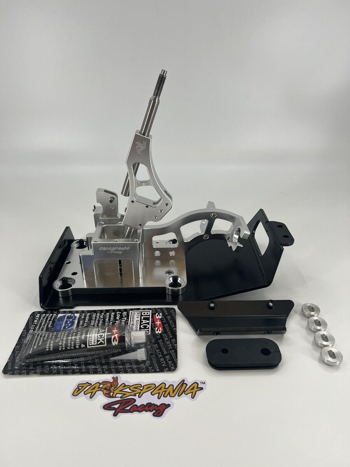 Jack Spania Racing RSX shifter mounting kit for Honda Acura EG EK DC2 K swap Civics and Integras transmission parts.