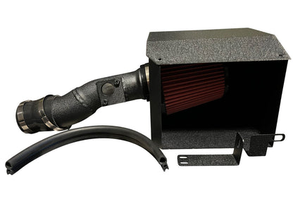 Honda Civic 1.5T cold air intake filter heat shield by Jack Spania Racing, engine part for improved airflow and protection.