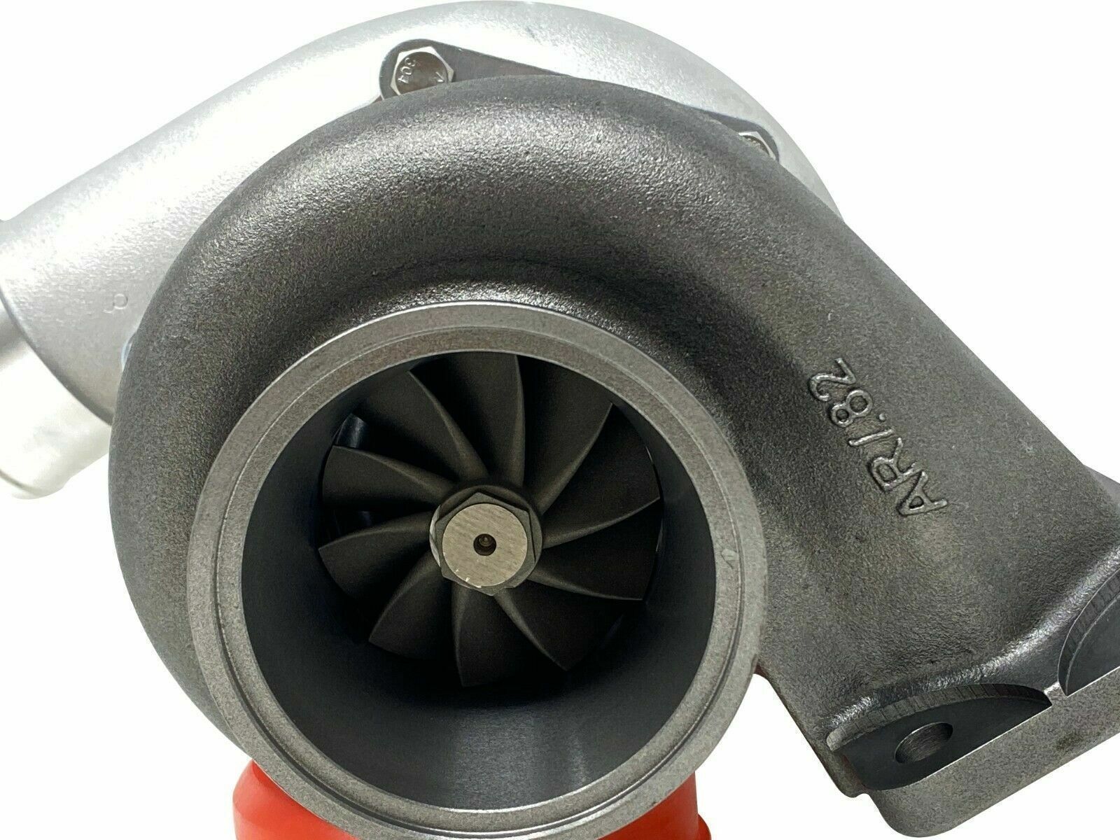 Jack Spania Racing GTX3582R GT35 turbocharger with dual ceramic ball bearings and 0.63AR/0.82AR turbine housing for engine performance