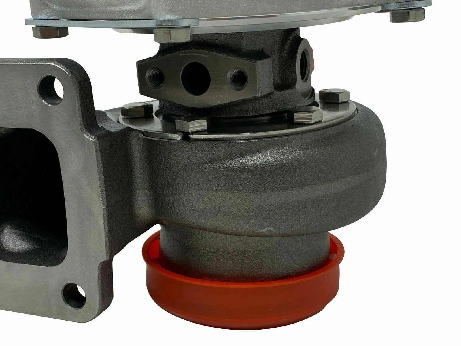 Jack Spania Racing GTX3582R GT35 turbocharger turbine housing with dual ceramic ball bearings, T3 T4 flange, 0.63 and 0.82 AR options