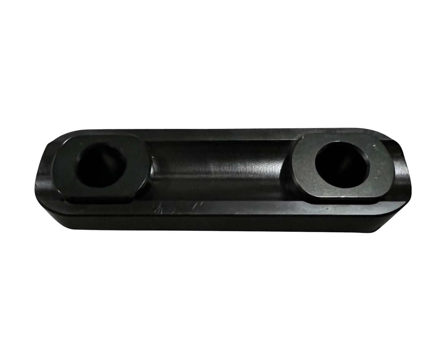 Aluminum Delrin steering rack slider for DC5 EP3 RSX Civic 01-06, engine part from Jack Spania Racing, shown on a white background.