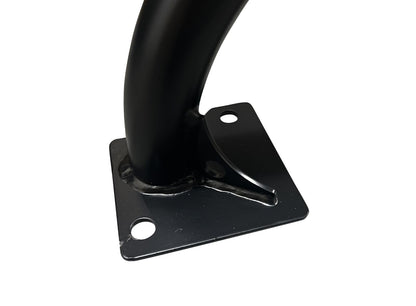 Honda Civic EK 96-00 front crash bash bumper replacement by Jack Spania Racing, exterior view showing bumper details.