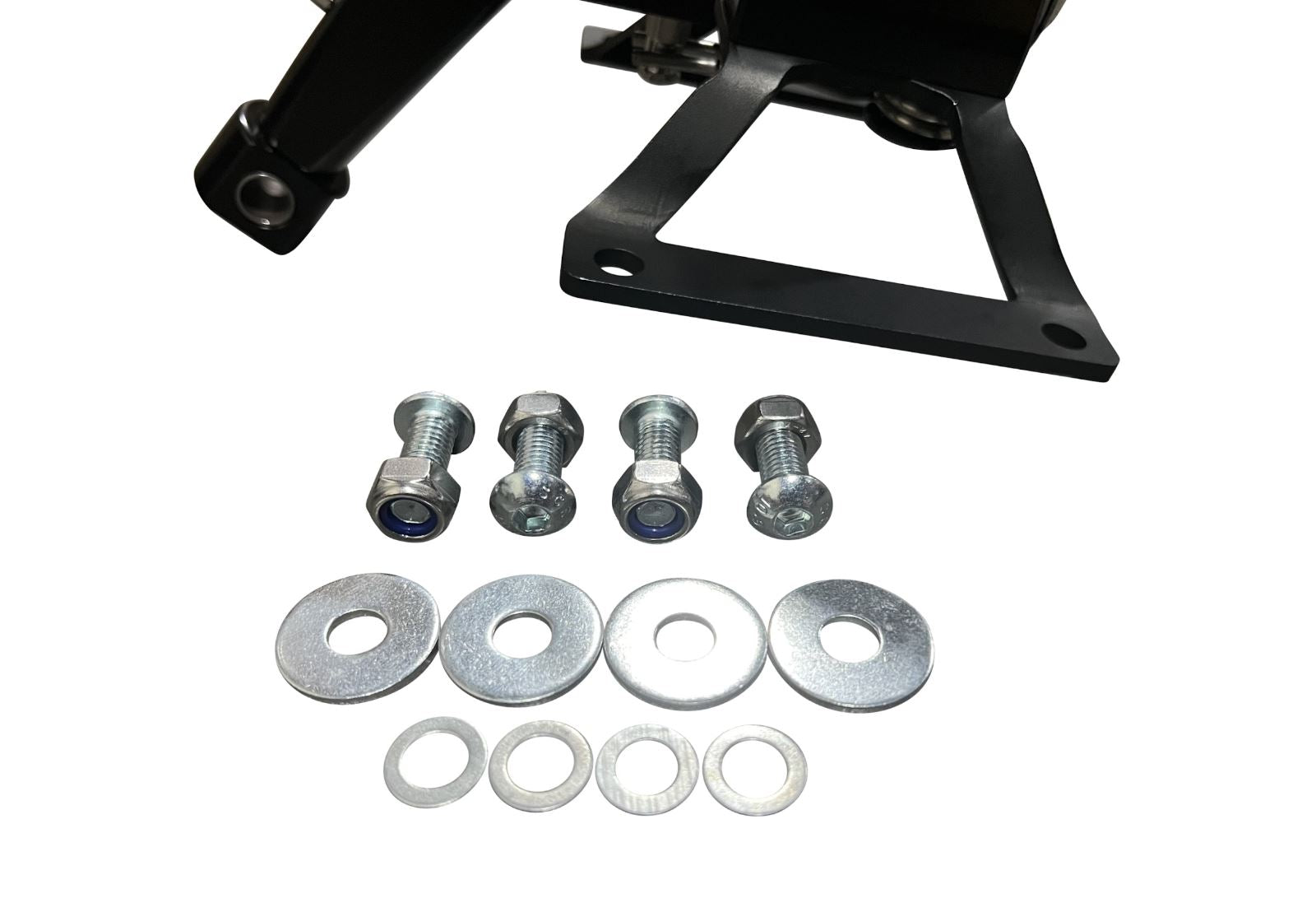Self-centering short shifter box for BMW E30, E34, E36, E46, E8x, E9x, F80, F82, F83, F87 by Jack Spania Racing, showing the transmission part.
