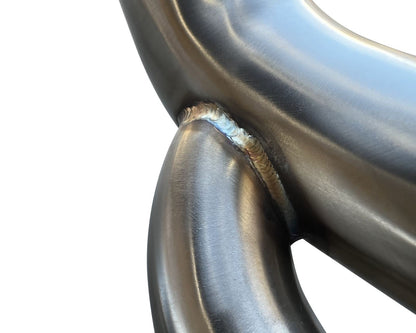 Infiniti Q50 2014-2021 Muffler Axle Back Delete Exhaust Kit by Jack Spania Racing, 2.5-inch Helmholtz resonated exhaust parts.