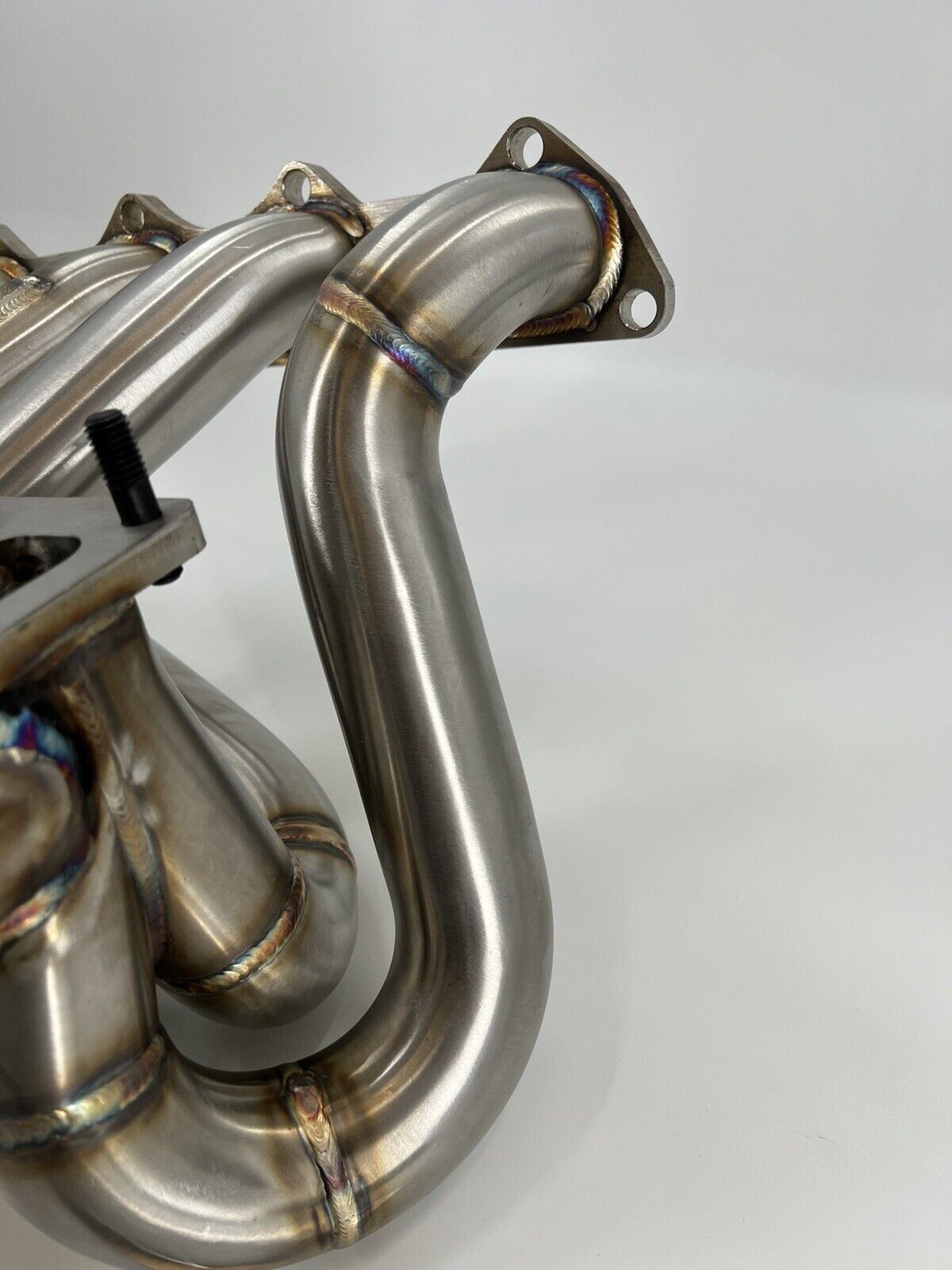 T4 Top Mount Turbo Manifold Dual Twin Wastegates B-Series B16 B18 B20 EG EK DC2
