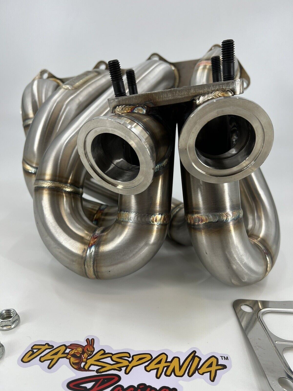 T4 Top Mount Turbo Manifold Dual Twin Wastegates
