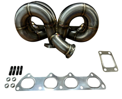 Jack Spania Racing D Series AC PS T3 Turbo Manifold for GSR D15 D16 Civic EG EK DC2, 44mm exhaust part.