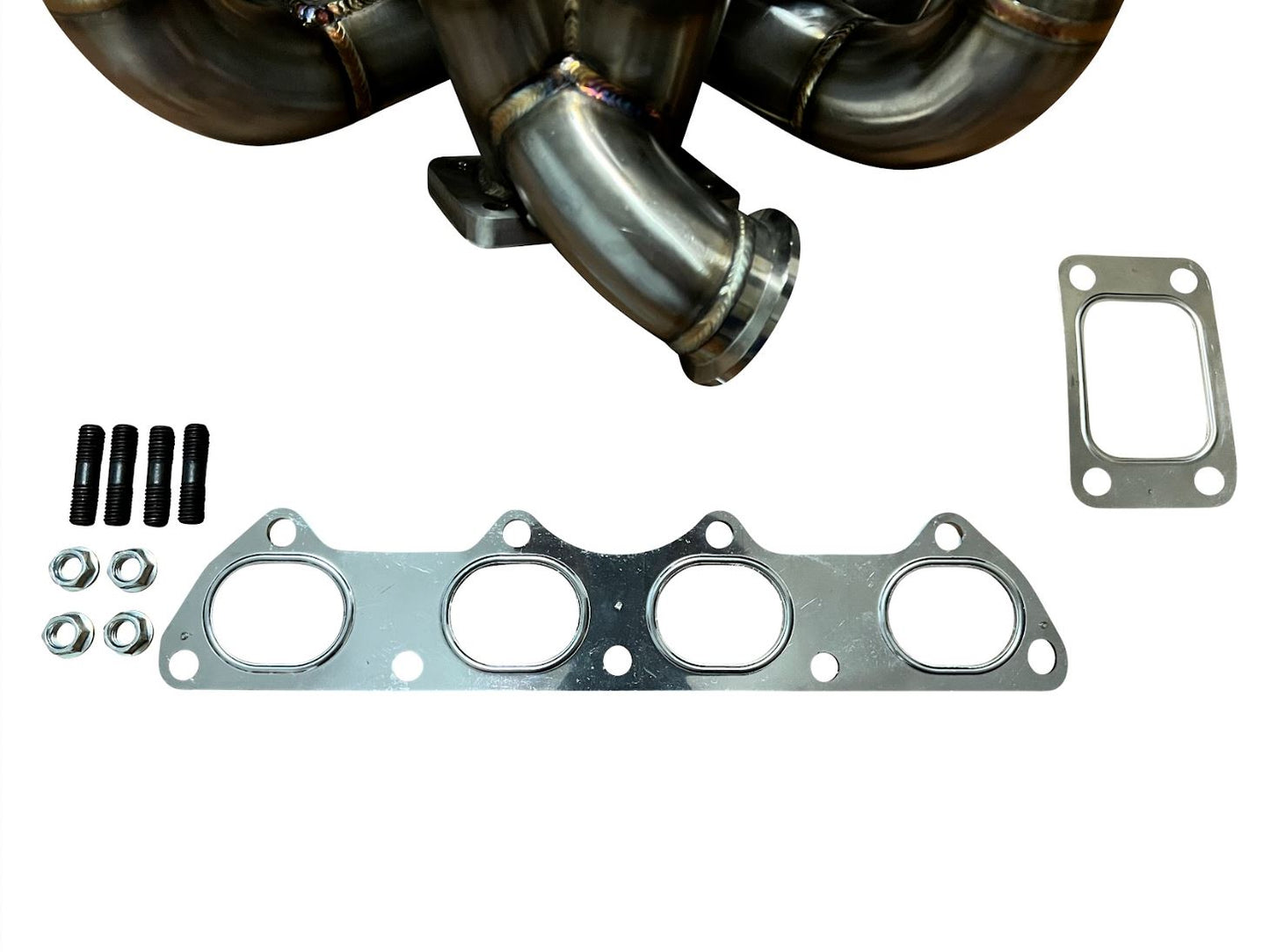 Jack Spania Racing D Series AC PS T3 Turbo Manifold for GSR D15 D16 Civic EG EK DC2 exhaust part, 44mm diameter