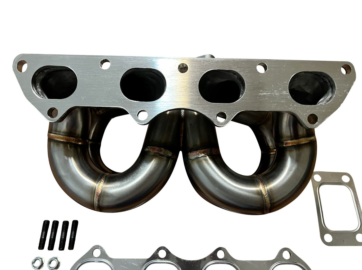 Jack Spania Racing D Series AC PS T3 Turbo Manifold for GSR, D15, D16, Civic EG EK DC2, 44mm exhaust part.