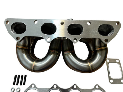 Jack Spania Racing D Series AC PS T3 Turbo Manifold for GSR, D15, D16, Civic EG EK DC2, 44mm exhaust part.