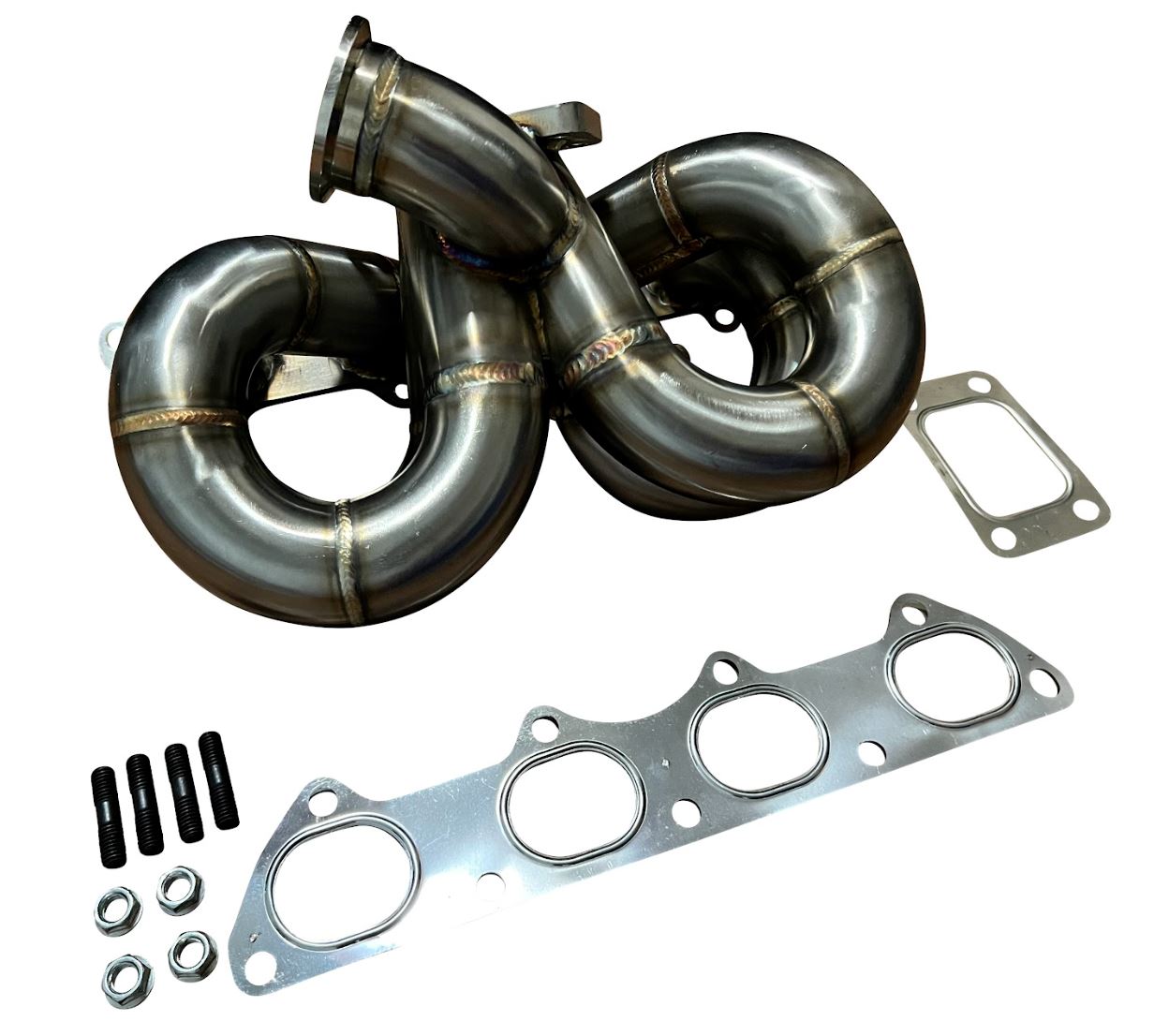 Jack Spania Racing D Series AC PS T3 Turbo Manifold for Honda Civic GSR D15 D16 with 44mm exhaust port
