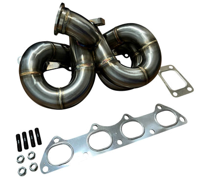 Jack Spania Racing D Series AC PS T3 Turbo Manifold for Honda Civic GSR D15 D16 with 44mm exhaust port