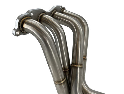 Jack Spania Racing K Swap K20/K24 megaphone exhaust header with 2-bolt 4-1 Tri-Y design for EK, EG, DC2 Civic exhaust upgrade