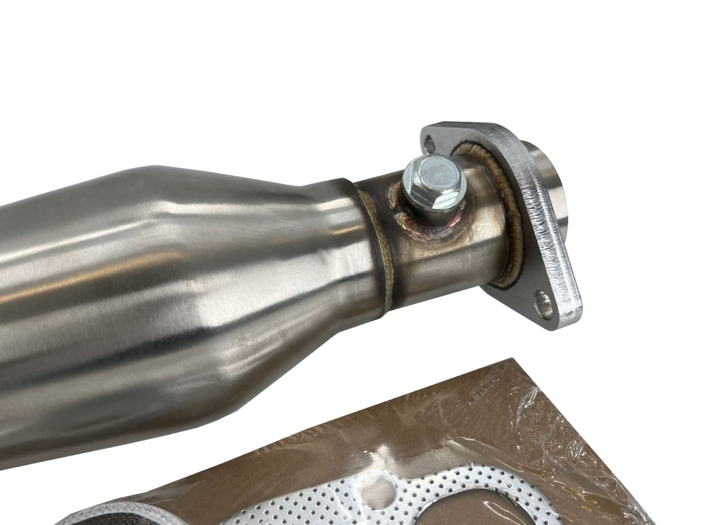 Jack Spania Racing K Swap K20 K24 Megaphone Exhaust Header for EK, EG, DC2 Civic, 2-bolt, 4-1 Tri-Y pipe, automotive exhaust parts