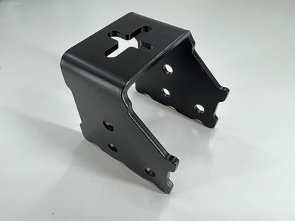 Battery relocation box for Honda Acura Integra Civic hatchback by Jack Spania Racing, designed for engine upgrade and wiring protection.