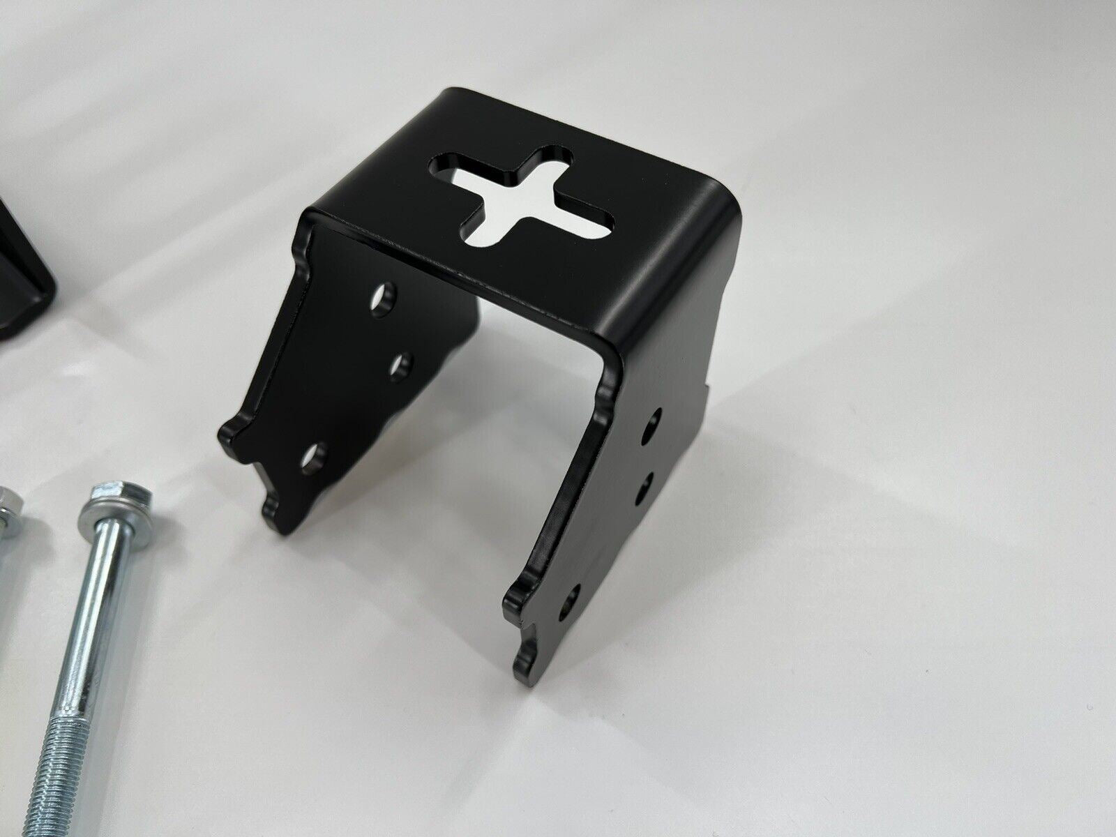 Battery relocation box for Honda Acura Integra Civic hatch Si Type R by Jack Spania Racing, designed for engine modification.