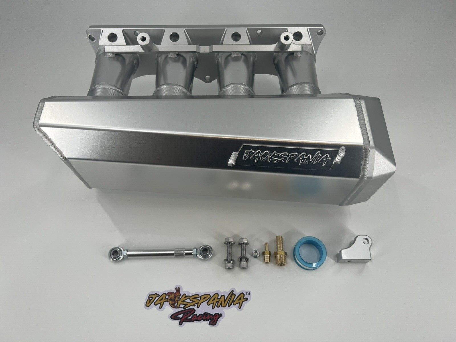 90mm ultra side feed intake manifold for K Series engines by Jack Spania Racing, fits K20, K24, EG, EK, DC2, RSX models.