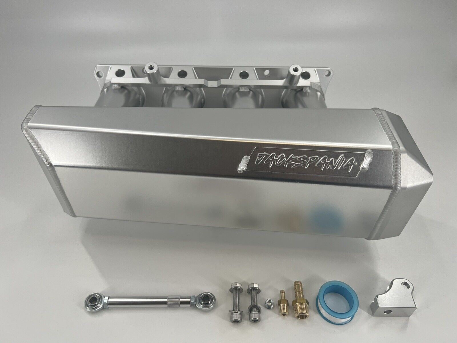 90mm K Series K20/K24 intake manifold by Jack Spania Racing, side feed plenum for EG, EK, DC2, RSX engine applications.
